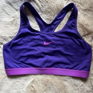 Nike Women's Vibrant Purple Sports Bra